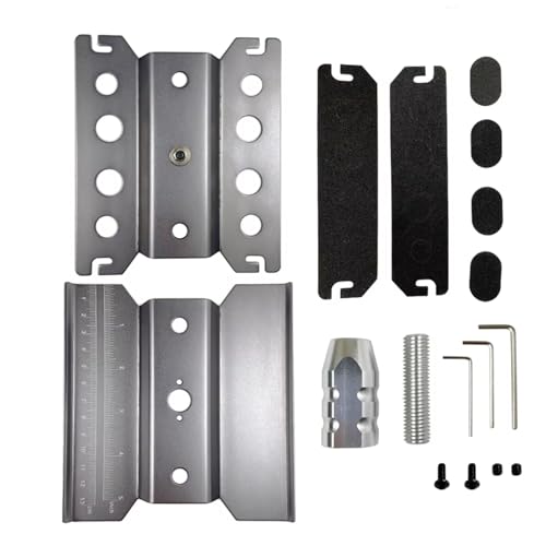 RC Autoteile Kompatibel Mit 1/8 1/10 Autos LKW Für Buggy Aluminiumlegierung RC Auto Arbeitsständer Reparatur Workstation Montage Für Plattform 360 Grad Drehung(Gray) von APMXQWIL