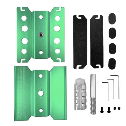 RC Autoteile Kompatibel Mit 1/8 1/10 Autos LKW Für Buggy Aluminiumlegierung RC Auto Arbeitsständer Reparatur Workstation Montage Für Plattform 360 Grad Drehung(Green) von APMXQWIL
