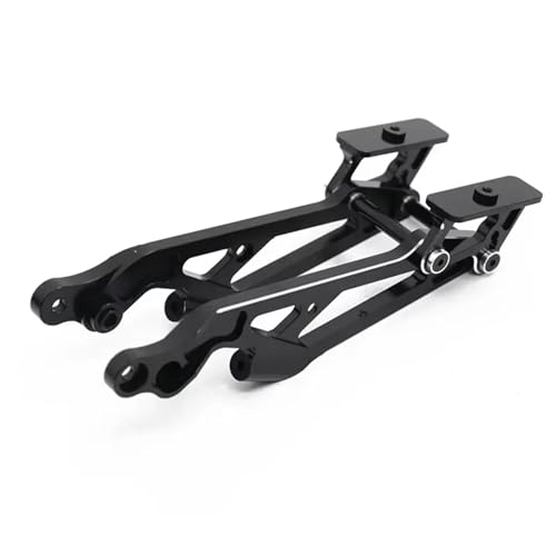 RC Autoteile Kompatibel Mit Arrma 6S Für KRATON Für Typhon Für Talion Für SENTON 1/8 RC Auto Upgrade Teile Metall Heckflügel Halterung Set(BlackA) von APMXQWIL