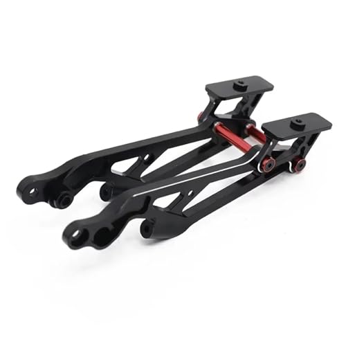 RC Autoteile Kompatibel Mit Arrma 6S Für KRATON Für Typhon Für Talion Für SENTON 1/8 RC Auto Upgrade Teile Metall Heckflügel Halterung Set(BlackB) von APMXQWIL