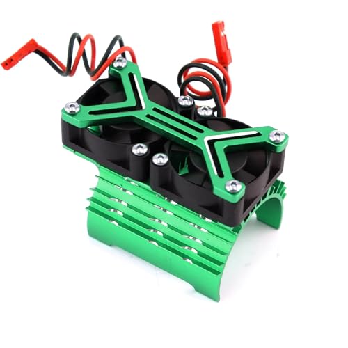 RC Autoteile Kompatibel Mit Axial Für SCX10 Für Traxxas Für TRX4 Für Tamiya 1/8 1/10 RC Motor Kühlkörper Lüfter 36 Mm Motor(Green) von APMXQWIL
