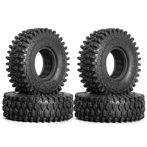RC Autoteile Kompatibel Mit Axial Für SCX10 II III 90046 Für Traxxas Für TRX4 D90 Für Redcat 1/10 RC Crawler Car 4PCS 105mm 1,9" Gummireifen Radreifen RC Autoteile Kompatibel Mit Axial Für SCX10 II III 90046 Für Traxxas Für TRX4 D90 Für Redcat 1/10 RC Crawler Car 4PCS 105mm 1,9" Gummireifen Radreifen von APMXQWIL