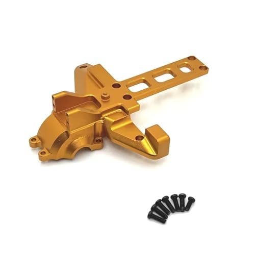 RC Autoteile Kompatibel Mit MJX 16207 16208 16209 16210 H16 Metall Vorne Hinten Getriebeabdeckung 16160 16190 1/16 RC Autoteile Zubehör(Yellow,Rear) von APMXQWIL