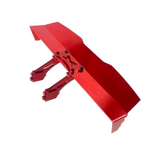 RC Autoteile Kompatibel Mit MJX Für Hyper GO 16207 H16PL 1/16 RC Auto Upgrade Teile Metall Heckflügel Zubehör Teil(Red) von APMXQWIL