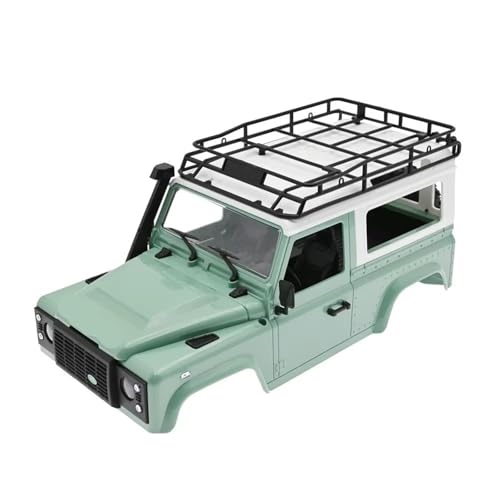 RC Autoteile Kompatibel Mit MN D90 MN90 Für MN99S MN91 MN45 MN96 MN99 Für MN98 RC Auto Karosserie Shell 1/12 RC Auto Teile Ersatz Zubehör(Green) von APMXQWIL