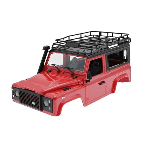 RC Autoteile Kompatibel Mit MN D90 MN90 Für MN99S MN91 MN45 MN96 MN99 Für MN98 RC Auto Karosserie Shell 1/12 RC Auto Teile Ersatz Zubehör(Red) von APMXQWIL