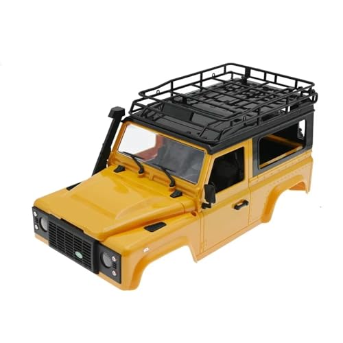 RC Autoteile Kompatibel Mit MN D90 MN90 Für MN99S MN91 MN45 MN96 MN99 Für MN98 RC Auto Karosserie Shell 1/12 RC Auto Teile Ersatz Zubehör(Yellow) von APMXQWIL