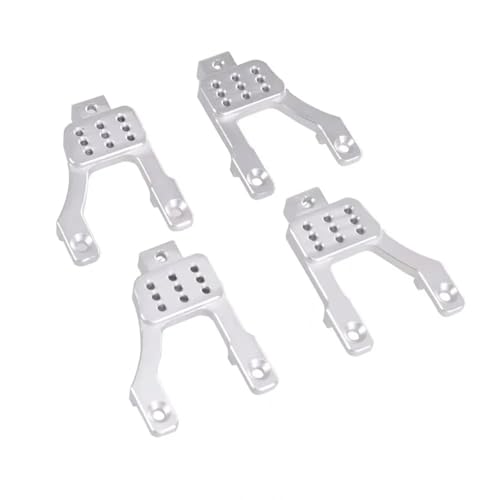 RC Autoteile Kompatibel Mit MN Für MN128 MN86 MN86S G500 1/12 RC-Auto-Upgrade-Teile, Metallhalterung Für Stoßdämpfer Vorne Und Hinten(Silver) von APMXQWIL