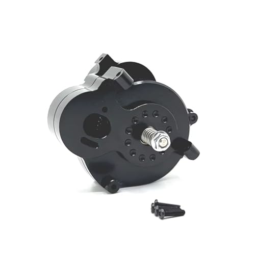 RC Autoteile Kompatibel Mit MN128 MN86 MN86S MN86K MN86KS Metallgetriebe Getriebegehäuse Und Getriebe 1/12 RC Crawler Autoteile(Black,Gearbox and Gear) von APMXQWIL