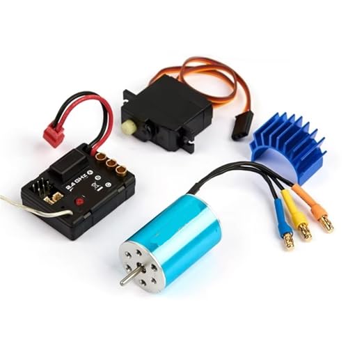RC Autoteile Kompatibel Mit SG1603 Für SG1605 SG1606 Für UDIRC UD1601 UD1602 UD1603 UD1604 1/16 RC Auto Teile Bürstenlosen Motor ESC Servo Power Set von APMXQWIL