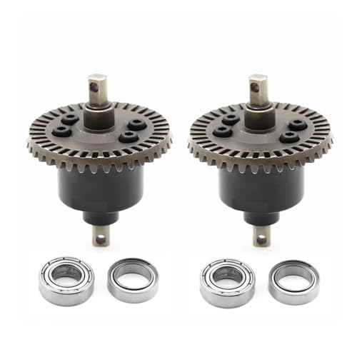 RC Autoteile Kompatibel Mit Traxxas Für Slash 4x4 Für VXL Für Stampede Für Remo HQ727 1/10 RC Autoteile Vorne Und Hinten Differential Mit Lager(2pcs) von APMXQWIL