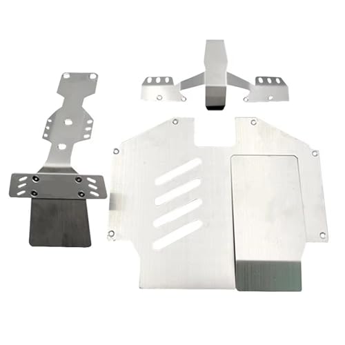 RC Autoteile Kompatibel Mit Traxxas Für Unlimited Für Desert RC Car Upgrade-Teile Aus Edelstahl Für Chassis Armor Protection Protector Skid Plate RC Autoteile Kompatibel Mit Traxxas Für Unlimited Für Desert RC Car Upgrade-Teile Aus Edelstahl Für Chassis Armor Protection Protector Skid Plate von APMXQWIL