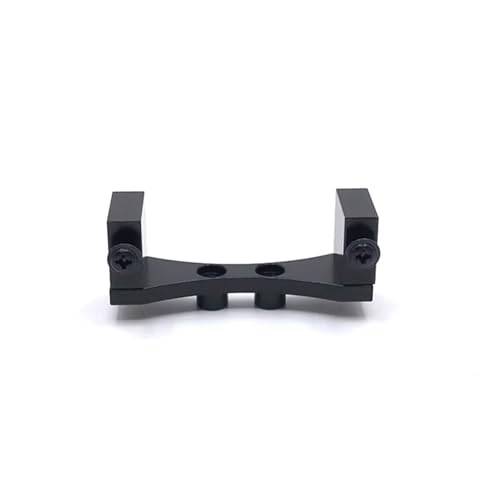 RC Autoteile Kompatibel Mit WPL C14 C24 B14 B24 B16 B36 Für MN D90 Für MN98 Metall Vorderachse Servo Halterung Halterung RC Auto Teile Zubehör(Black) von APMXQWIL