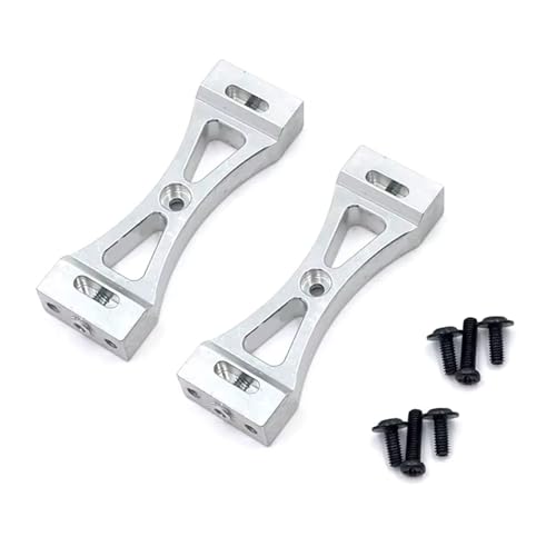 RC Autoteile Kompatibel Mit WPL C14 C24 B14 B24 Für MN D90 Für MN99S Metallträger Querträger Querträger 2 Stück RC Autoteile Zubehör(White) von APMXQWIL