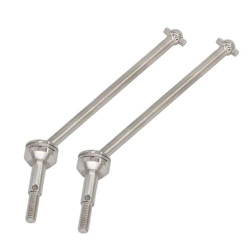 RC Autoteile Kompatibel Mit Wltoys 104001 104002 1/10 RC Autoteile Zubehör Metallantriebswelle CVD-Antriebswelle(2pcs) von APMXQWIL