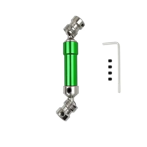 RC Autoteile Kompatibel Mit Wltoys 12427 12423 12428 12429 Metall Hintere Antriebswelle 80mm-100mm 1/12 RC Auto Teile Zubehör(Green) von APMXQWIL
