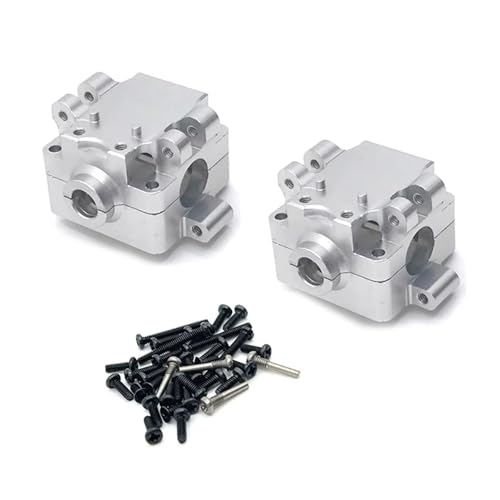 RC Autoteile Kompatibel Mit Wltoys 284131 K969 K979 K989 K999 P929 P939 Metallgetriebegehäuse Differentialgehäuse Getriebe RC-Autoteile(White) von APMXQWIL