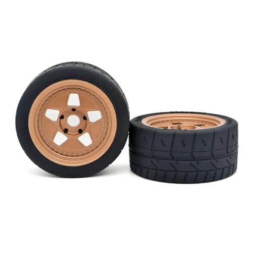 RC Reifen Felgen Kompatibel Mit ARRMA Für ZD Für EX07 1/7 4WD Bürstenloser RC Für Rennwagen 2 Stück/4 Stück 109 Mm RC-Reifen Rad 17 Mm Sechskantnabenreifen(A) von APMXQWIL