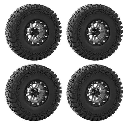 RC Reifen Felgen Kompatibel Mit Axial Für SCX10 90035 90022 90046 D90 D110 TF2 TRX-4 4PCS 1,9 Zoll Metall Beadlock Felgenreifen Für 1/10 RC Rock Crawler RC Reifen Felgen Kompatibel Mit Axial Für SCX10 90035 90022 90046 D90 D110 TF2 TRX-4 4PCS 1,9 Zoll Metall Beadlock Felgenreifen Für 1/10 RC Rock Crawler von APMXQWIL