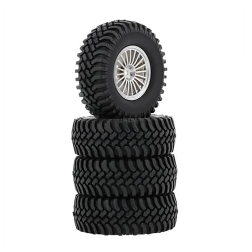 RC Reifen Felgen Kompatibel Mit Axial Für SCX10 D90 D110 Für Tamiya CC01 4 Stück 98 Mm 1,9 Zoll Gummireifen Mit Schaumstoffeinsätzen Für 1:10 RC Rock Crawler RC Reifen Felgen Kompatibel Mit Axial Für SCX10 D90 D110 Für Tamiya CC01 4 Stück 98 Mm 1,9 Zoll Gummireifen Mit Schaumstoffeinsätzen Für 1:10 RC Rock Crawler von APMXQWIL