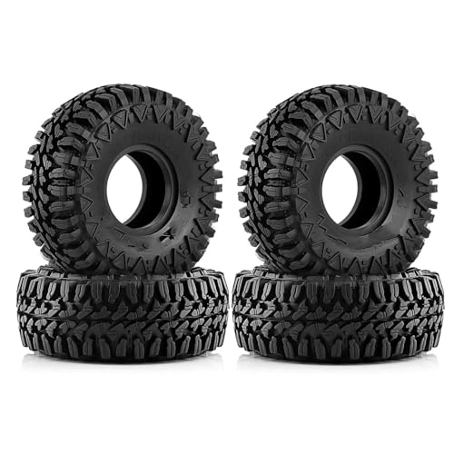 RC Reifen Felgen Kompatibel Mit Axial Für SCX10 Für Wraith 90018 RR10 Bomber RBX10 RC 1,9" Beadlock Buggy Bully Comp Felgenreifen 115 * 45MM RC Crawler(Color7) von APMXQWIL