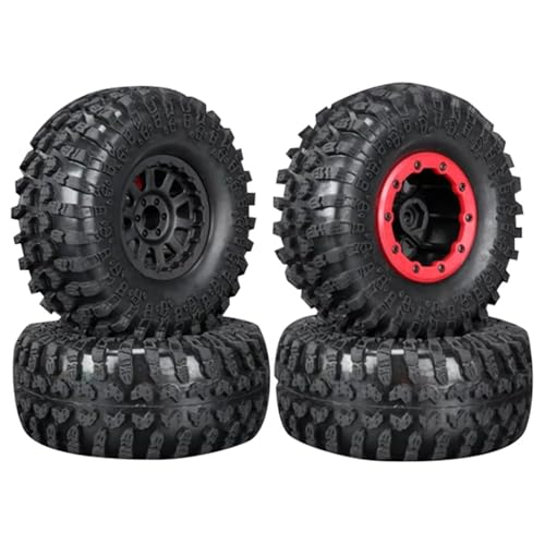 RC Reifen Felgen Kompatibel Mit Axial Für SCX10 Für Wraith RR10 Für Capra Für Traxxas Für TRX4 1/10 RC Crawler Auto Upgrade-Teil 4 Stück Beadlock-Reifen RC Reifen Felgen Kompatibel Mit Axial Für SCX10 Für Wraith RR10 Für Capra Für Traxxas Für TRX4 1/10 RC Crawler Auto Upgrade-Teil 4 Stück Beadlock-Reifen von APMXQWIL