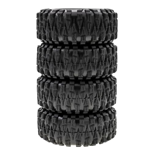 RC Reifen Felgen Kompatibel Mit Axial Für SCX10 SCX10 II 90046 90047 TRX-4 TRX4 2.2 Gummischlamm-Grappler-Reifen 120 * 46MM Für 1:10 RC Rock Crawler von APMXQWIL