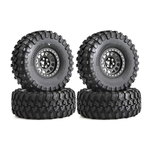 RC Reifen Felgen Kompatibel Mit Axial SCX10, Für Wraith, Für Capra, Für Traxxas TRX4, 4 Stück, 135 Mm, Metall, 2.2 Beadlock-Felgenreifensatz Für 1/10 RC Crawler Car RC Reifen Felgen Kompatibel Mit Axial SCX10, Für Wraith, Für Capra, Für Traxxas TRX4, 4 Stück, 135 Mm, Metall, 2.2 Beadlock-Felgenreifensatz Für 1/10 RC Crawler Car von APMXQWIL