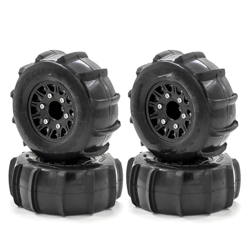 RC Reifen Felgen Kompatibel Mit Slash ForLosi 22S DR10 HPI 4PCS 2,2" 3,0" Sling Shot Sand Snow Wheel Reifen Für 1/10 RC Car Short Course Truck von APMXQWIL