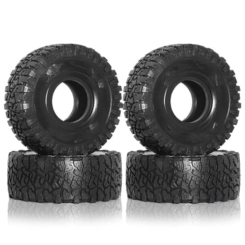 RC Reifen Felgen Kompatibel Mit TRX4, D90 Für Axial SCX10 II III Für MST 1/10 RC Crawler Car, 4 Stück 120 Mm 1,9 Zoll Gummireifensatz RC Autoreifen von APMXQWIL