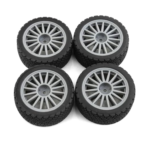 RC Reifen Felgen Kompatibel Mit Tamiya XV01 XV02 TT01 TT02 PTG-2 1/10 RC Für Rallye Für Rennwagenteile Grau 4-TLG. 67-mm-Gummireifen Kunststoffradreifen RC Reifen Felgen Kompatibel Mit Tamiya XV01 XV02 TT01 TT02 PTG-2 1/10 RC Für Rallye Für Rennwagenteile Grau 4-TLG. 67-mm-Gummireifen Kunststoffradreifen von APMXQWIL