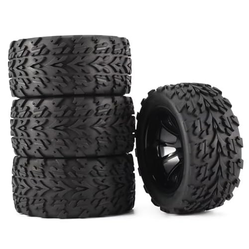 RC Reifen Felgen Kompatibel Mit Traxxas Für Arrma Für Redcat Für HSP 1/10 RC Für Monster Truck Für Buggy 120 Mm Reifen-Rad-Schaumstoffeinsätze 12 Mm Sechskant RC Reifen Felgen Kompatibel Mit Traxxas Für Arrma Für Redcat Für HSP 1/10 RC Für Monster Truck Für Buggy 120 Mm Reifen-Rad-Schaumstoffeinsätze 12 Mm Sechskant von APMXQWIL