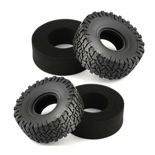 RC Reifen Felgen Kompatibel Mit Traxxas TRX4 D90 Für Axial SCX10 90046 II Für Redcat 1/10 RC Crawler Car 4Stk. 120Mm 1,9 Zoll Gummireifen Radreifen RC Reifen Felgen Kompatibel Mit Traxxas TRX4 D90 Für Axial SCX10 90046 II Für Redcat 1/10 RC Crawler Car 4Stk. 120Mm 1,9 Zoll Gummireifen Radreifen von APMXQWIL