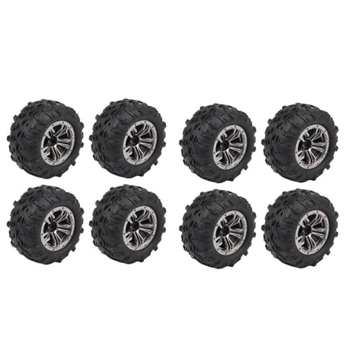 RC Reifen Felgen Kompatibel Mit Xinlehong Q901 Q902 Q903 9130 9136 9137 9138 8 Stück 80 Mm Rad Reifen Reifen 1/16 RC Auto Upgrade Teile RC Auto Upgrade Teile von APMXQWIL