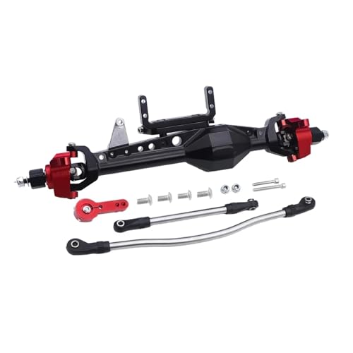 RC Vorder Hinterachse Kompatibel Mit Axial Für SCX10 III AXI03007 1/10 RC Crawler Car Upgrade-Teile Modifikation Ersatz CNC Vorne Hinten Gerade Achsen Set von APMXQWIL