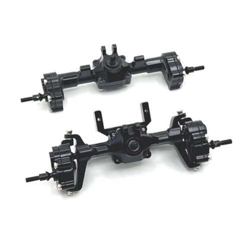 RC Vorder Hinterachse Kompatibel Mit FMS Für FCX24 1/24 RC-Autos, Upgrades, Teile, Modifikationszubehör, Metall, Vorder- Und Hinterachse, Komplettes Portal RC Vorder Hinterachse Kompatibel Mit FMS Für FCX24 1/24 RC-Autos, Upgrades, Teile, Modifikationszubehör, Metall, Vorder- Und Hinterachse, Komplettes Portal von APMXQWIL