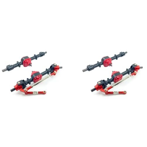 RC Vorder Hinterachse Kompatibel Mit MN D90 D91 D96 D99S MN90 MN96 MN99 Für MN99S 1/12 RC-Auto-Upgrade-Teile Zubehör 2X Vorne Hinten Komplette Achse von APMXQWIL