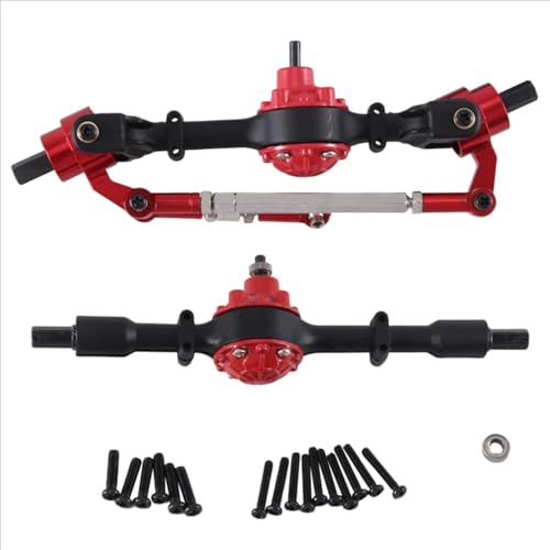 RC Vorder Hinterachse Kompatibel Mit WPL C14 C24 B14 B24 B16 B36 1/16 RC-Autos, Upgrades, Teile, Ersatzzubehör, Vorder- Und Hinterachse von APMXQWIL