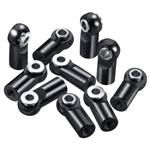 RC Zugstange 10 Teile/Satz Metall M2.5 Link Spurstangenkopf Kugelgelenk Für RC Modell Auto Boote Flugzeug Verknüpfung Spurstangenkopf Ball Ersatz Teile von APMXQWIL