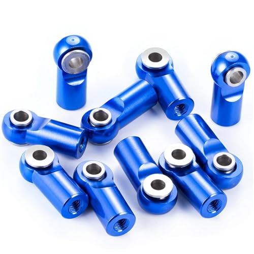 RC Zugstange 10 Teile/Satz Metall M2.5 Link Spurstangenkopf Kugelgelenk Für RC Modell Auto Boote Flugzeug Verknüpfung Spurstangenkopf Ball Ersatz Teile von APMXQWIL