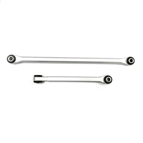 RC Zugstange Kompatibel Mit Axial UTB18 1/18 RC-Upgrade-Teile, Lenkgestänge, Spurstange Aus Aluminiumlegierung, Langlebige Lenkstange, RC-Auto-Verbindungsstange(Silver) von APMXQWIL