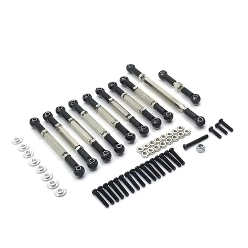 RC Zugstange Kompatibel Mit D90 D91 D96 Für MN98 Für MN99S FJ45 1/12 RC-Auto-Upgrade-Zubehör, Metall-Zugstange, Lenkstange, Set-Teile RC Zugstange Kompatibel Mit D90 D91 D96 Für MN98 Für MN99S FJ45 1/12 RC-Auto-Upgrade-Zubehör, Metall-Zugstange, Lenkstange, Set-Teile von APMXQWIL