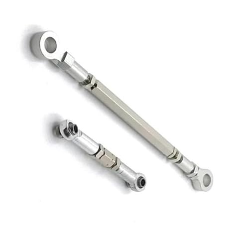 RC Zugstange Kompatibel Mit HB Für Toys ZP1001 ZP1002 ZP1003 ZP1004 ZP1008 Metall Lenkung Link Servo Link Stange Lenkgestänge 1/10 RC Auto Teile(White) von APMXQWIL