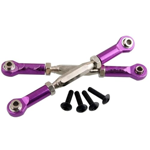 RC Zugstange Kompatibel Mit HPI 1/10 Scale RC Car Modellen Aluminium Upgrade CNC Vordere Rückseite Servo Link Upgrade Teile Zubehör von APMXQWIL
