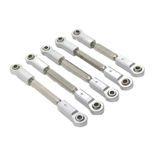 RC Zugstange Kompatibel Mit JLB J3 Für Monster 1/10 RC Trucks, Auto-Upgrade-Teil, Lenkgestänge Stärkeres Spurstange(White) von APMXQWIL
