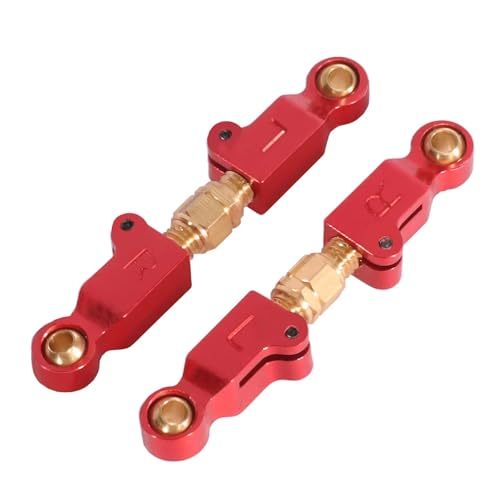 RC Zugstange Kompatibel Mit MJX Für Hyper GO 14209 14210 1:14 RC-Auto, 2-teilige RC-Gestänge, Einstellbare Servo-Gestänge, Zugstangen, Metallaufhängungskomponenten von APMXQWIL