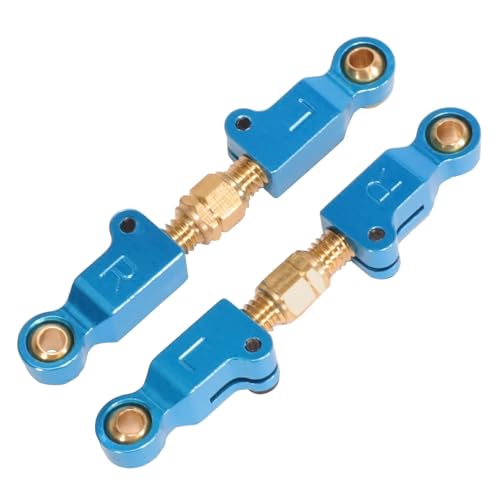 RC Zugstange Kompatibel Mit MJX Für Hyper GO 14209 14210 1:14 RC-Auto, 2-teilige RC-Gestänge, Einstellbare Servo-Gestänge, Zugstangen, Metallaufhängungskomponenten von APMXQWIL