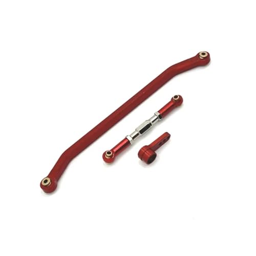 RC Zugstange Kompatibel Mit MN Für MN128 1/12 Off-Road RC Upgrade Teil Lenkstange RC Auto Teil Langlebig Lenkgestänge Spurstange(Red) von APMXQWIL