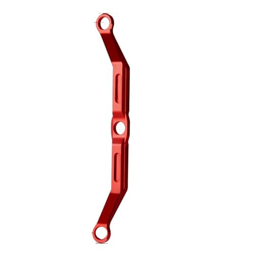 RC Zugstange Kompatibel Mit TRX4M Für Bronco Für Defender 1/18 RC Crawler Auto Upgrade Teile Zubehör Metallgestänge Lenkverbindung(Red) von APMXQWIL