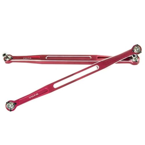 RC Zugstange Kompatibel Mit TRXS Für XRT 8S Für X-Maxx 8S Für WideMaxx 1/6 RC-Auto-Upgrade-Teile Accessary Metall Front Steering Spurstange(Red) von APMXQWIL
